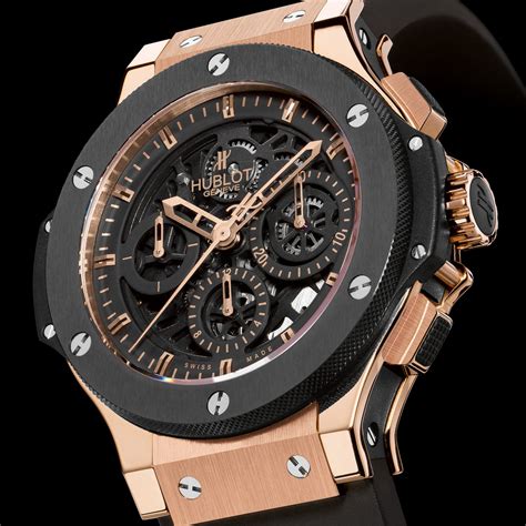 hublot or montre|montre hublot homme.